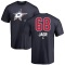 Jaromir Jagr Name and Number Banner Wave T-Shirt - Navy