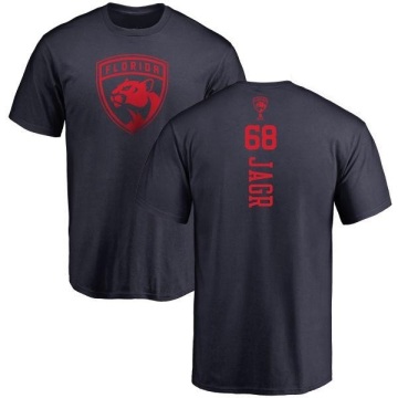 Jaromir Jagr One Color Backer T-Shirt - Navy