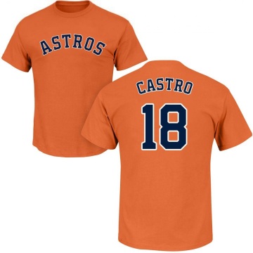 Jason Castro Name & Number T-Shirt - Orange