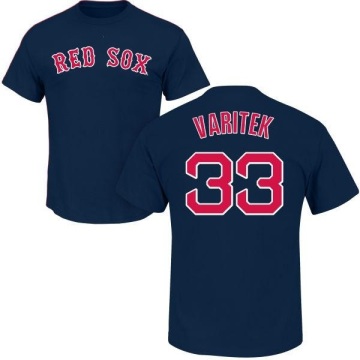 Jason Varitek Name & Number T-Shirt - Navy