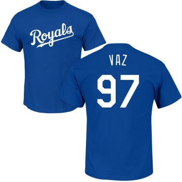 Javier Vaz Name & Number T-Shirt - Royal