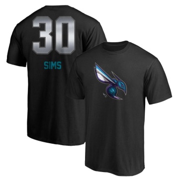 Jaylen Sims Midnight Mascot T-Shirt - Black