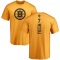 Jayson Megna One Color Backer T-Shirt - Gold