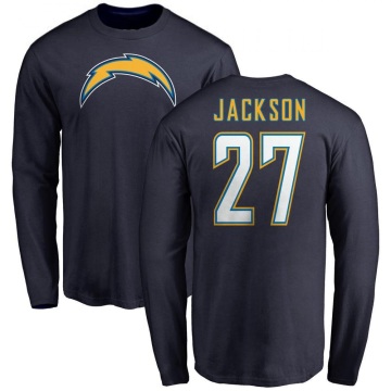 J.C. Jackson Name & Number T-Shirt - - Navy