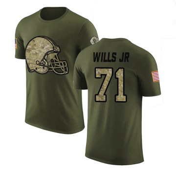 Jedrick Wills Jr. Legend Salute to Service T-Shirt - Olive