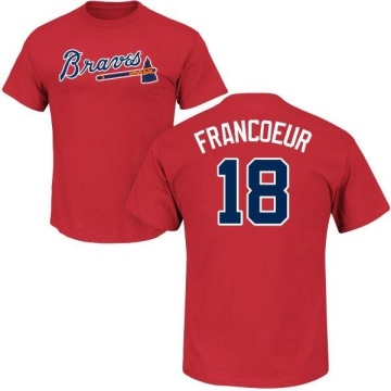 Jeff Francoeur Name & Number T-Shirt - Red