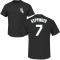 Jeff Keppinger Name & Number T-Shirt - Black