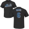 Jeff McNeil Name & Number T-Shirt - Black