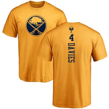 Jeremy Davies One Color Backer T-Shirt - Gold