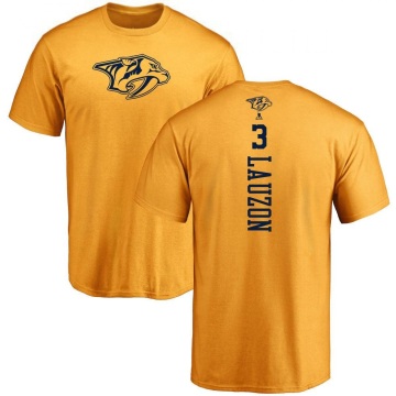 Jeremy Lauzon One Color Backer T-Shirt - Gold
