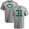 Jerome Kapp Name & Number T-Shirt - Ash