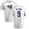 Jerreth Sterns Name & Number T-Shirt - White