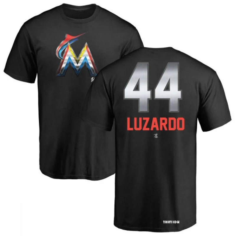 Jesus Luzardo Midnight Mascot T-Shirt - Black - Tshirtsedge