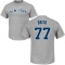 Jhony Brito Name & Number T-Shirt - Gray