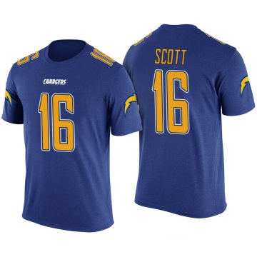 JK Scott Legend Color Rush T-Shirt - Blue