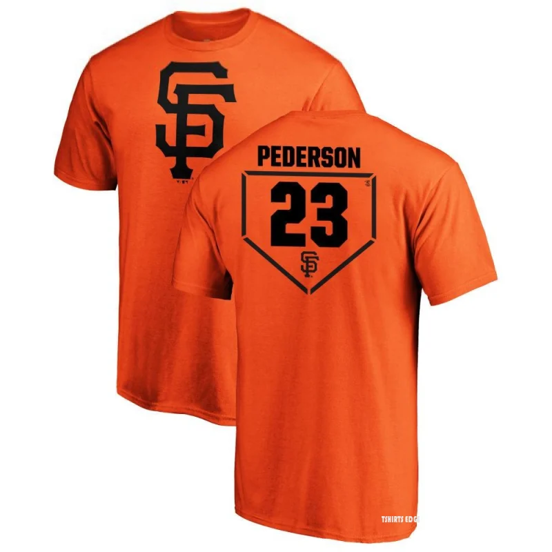 Joc Pederson RBI T-Shirt - Orange - Tshirtsedge