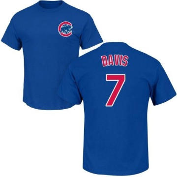 Jody Davis Name & Number T-Shirt - Royal