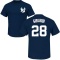 Joe Girardi Name & Number T-Shirt - Navy