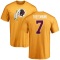 Joe Theismann Name & Number T-Shirt - Gold
