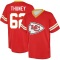 Joe Thuney Name & Number Game Day V-Neck T-Shirt - Red