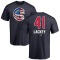 John Lackey Name and Number Banner Wave T-Shirt - Navy