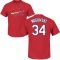 John Nogowski Name & Number T-Shirt - Red
