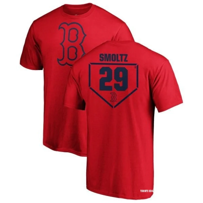 John Smoltz RBI T-Shirt - Red - Tshirtsedge