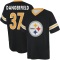 Jordan Dangerfield Name & Number Game Day V-Neck T-Shirt - Black
