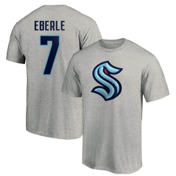 Jordan Eberle Name & Number T-Shirt - Gray
