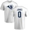 Jordan Jones Name & Number T-Shirt - White