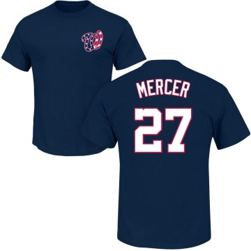 Jordy Mercer Name & Number T-Shirt - Navy