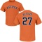 Jose Altuve Name & Number T-Shirt - Orange