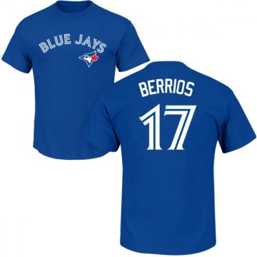 Jose Berrios Name & Number T-Shirt - Royal