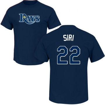 Jose Siri Name & Number T-Shirt - Navy