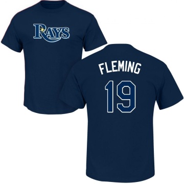Josh Fleming Name & Number T-Shirt - Navy