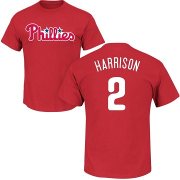 Josh Harrison Name & Number T-Shirt - Red