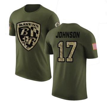 Josh Johnson Legend Salute to Service T-Shirt - Olive