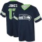 Josh Jones Name & Number Game Day V-Neck T-Shirt - Navy