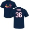 Juan Yepez Name & Number T-Shirt - Navy