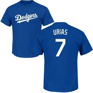 Julio Urias Name & Number T-Shirt - Royal