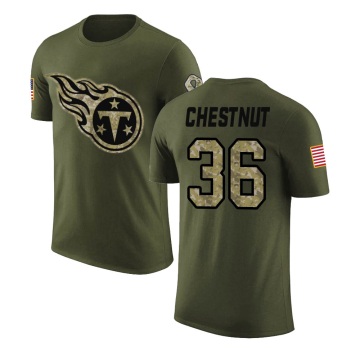 Julius Chestnut Legend Salute to Service T-Shirt - Olive