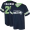 Justin Coleman Name & Number Game Day V-Neck T-Shirt - Navy