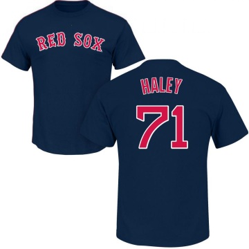 Justin Haley Name & Number T-Shirt - Navy