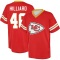 Justin Hilliard Name & Number Game Day V-Neck T-Shirt - Red