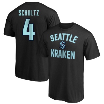 Justin Schultz Name & Number Victory Arch T-Shirt - Black