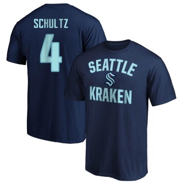 Justin Schultz Name & Number Victory Arch T-Shirt - Navy