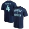 Justin Schultz Name & Number Victory Arch T-Shirt - Navy
