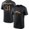 Justin Simmons 2020 Salute To Service Performance T-Shirt - Black
