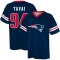 Justus Tavai Name & Number Game Day V-Neck T-Shirt - Navy