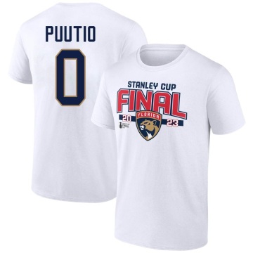 Kasper Puutio 2023 Stanley Cup Final T-Shirt - White